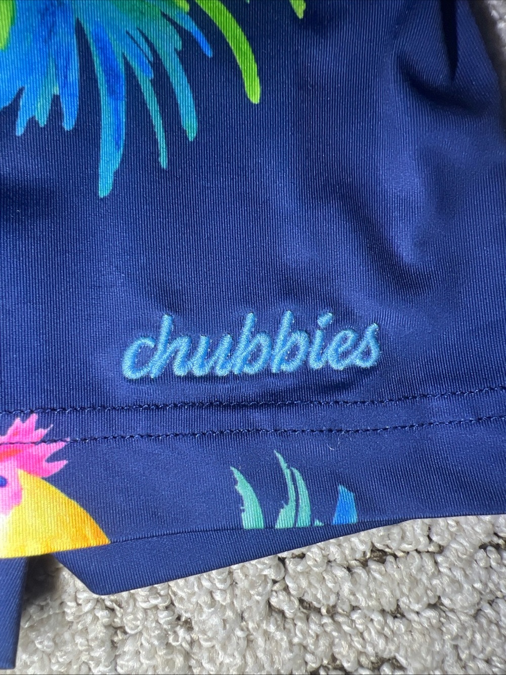 Chubbies Polo Shirt Men's Size Medium Colorful Rooster Graphic - Picture 3 of 7